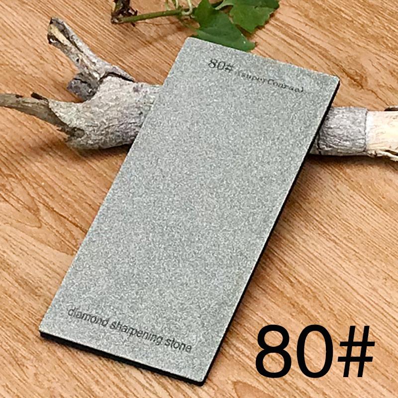 Knife Sharpener Sharpening Stone Diamond Grindstone with Bamboo Base Non-slip Base Diamond Slate Daily Sharpening Cutting Edge