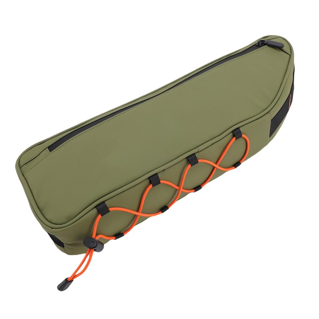 Bike Frame Bag 3L Water Proof Reflective Top Tube Bike Bag Cycling Tools Storage Bag for Road Mountain Bikes Black