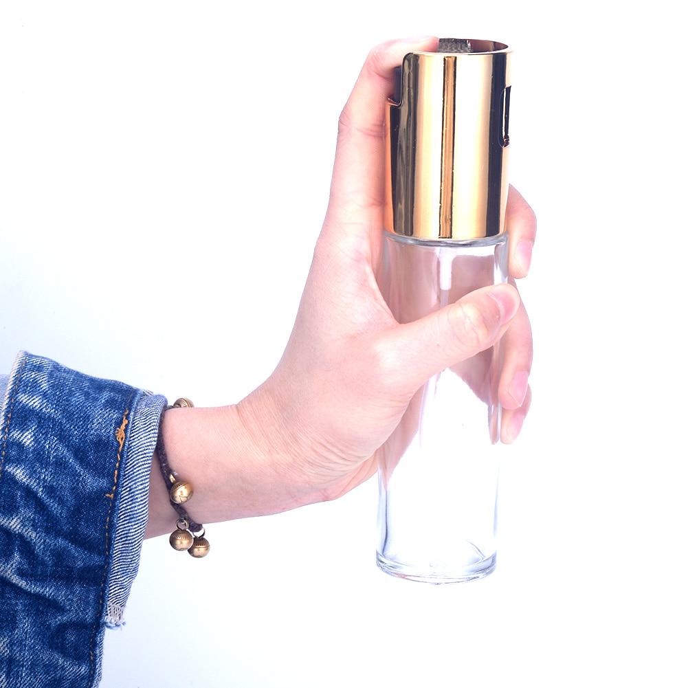 1PC Kitchen Baking Glass Olive Oil Spray Bottle Vinegar Oil Sprayer Seasoning Bottle Soy Sauce Empty Bottle for BBQ Salad