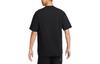 Nike T Shirts Men's Black Crew Neck Moderate Straight Fit FD1301-010