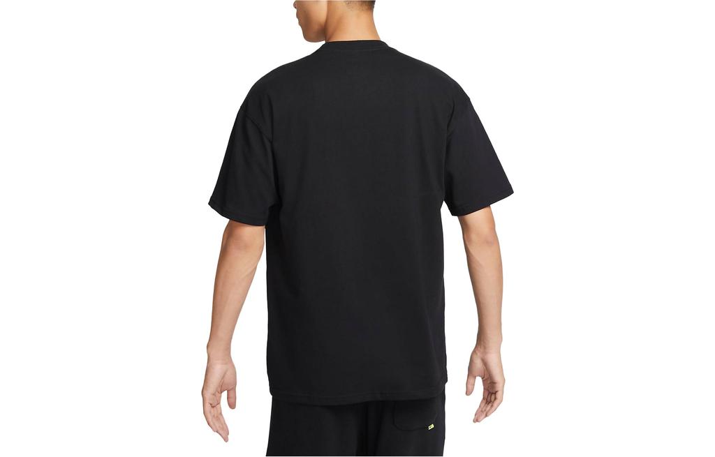 Nike T Shirts Men's Black Crew Neck Moderate Straight Fit FD1301-010