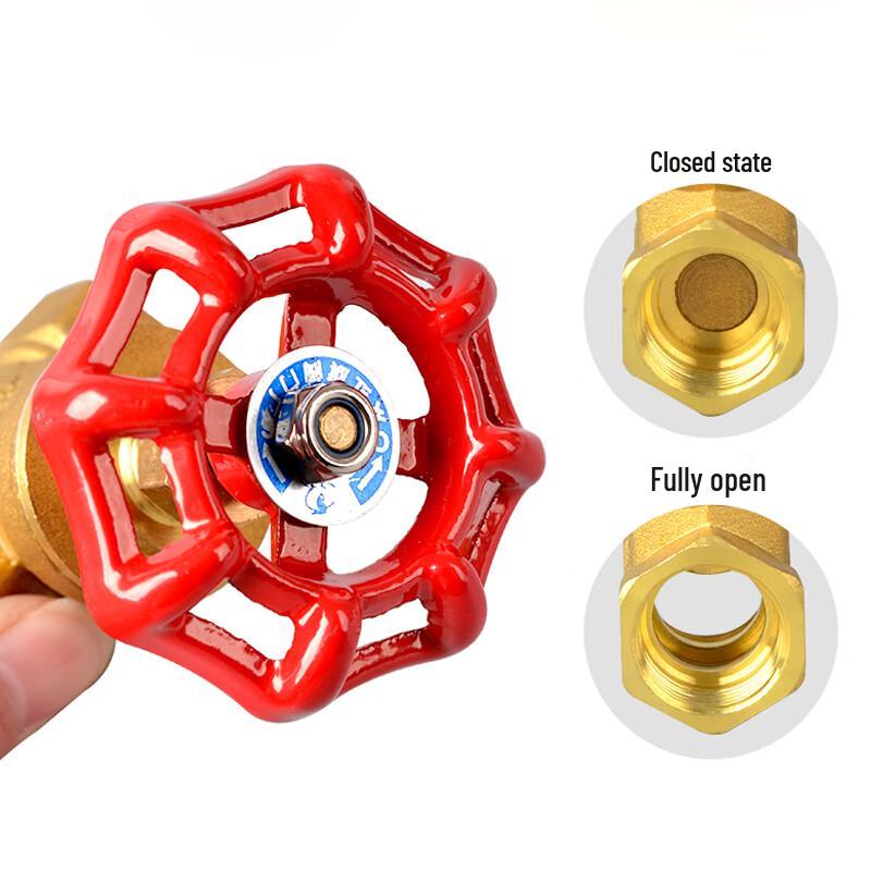 Hurricheng Brass Manual Internal Thread Water Gate Valve