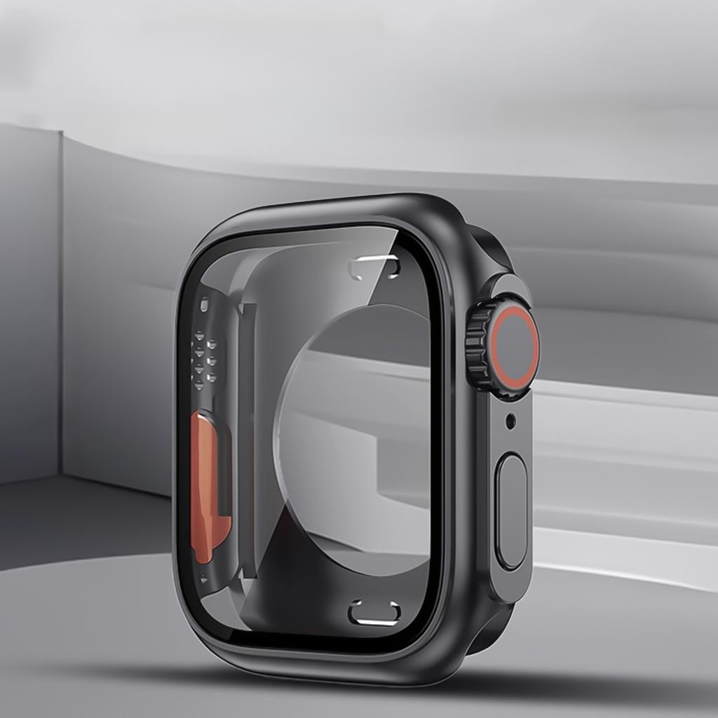 Case+Silicone Strap For Apple Watch S11 S10 46mm SE3/2/1 Change to Ultra PC Cover For iWatch Series 9 8 7 45mm Series 6 5 4 44mm