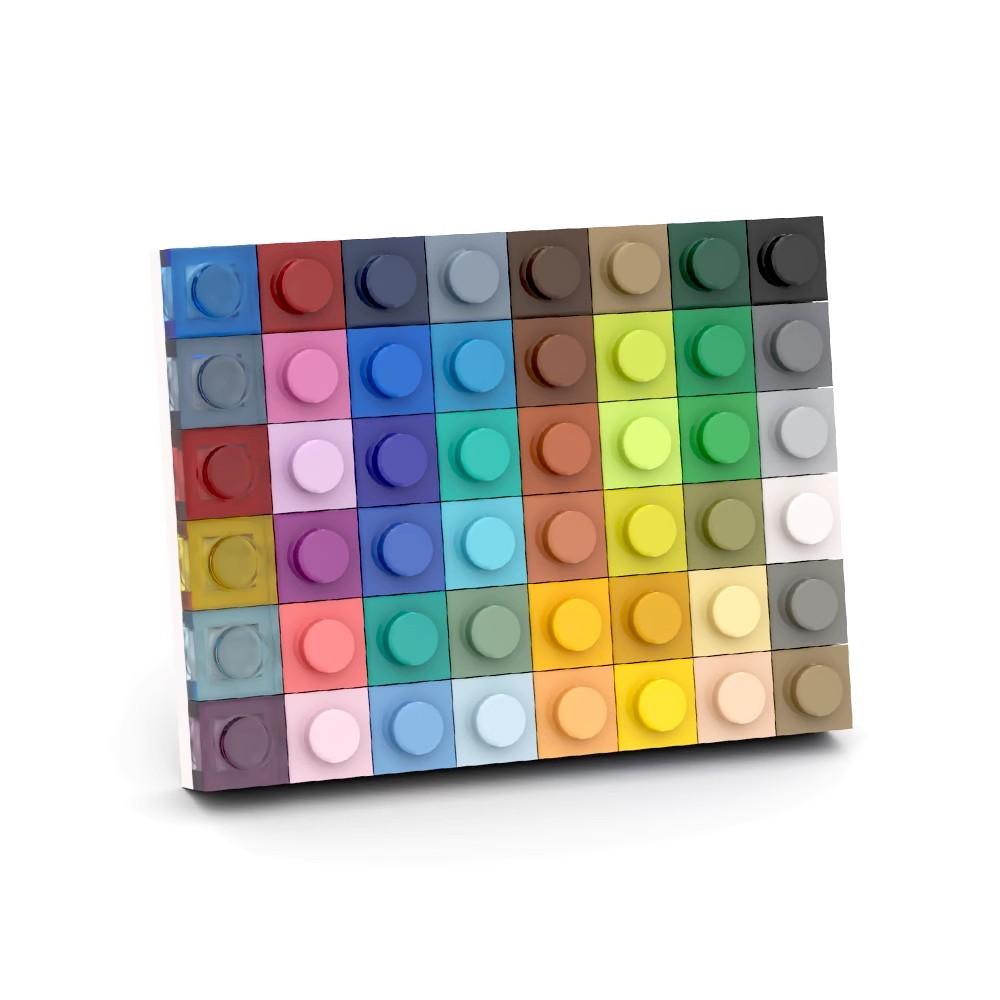 20pcs MOC Parts 3024 Plate 1 x 1 Compatible Bricks DIY Assmble Building Blocks Particle Kid Puzzle Brain Toy Gift