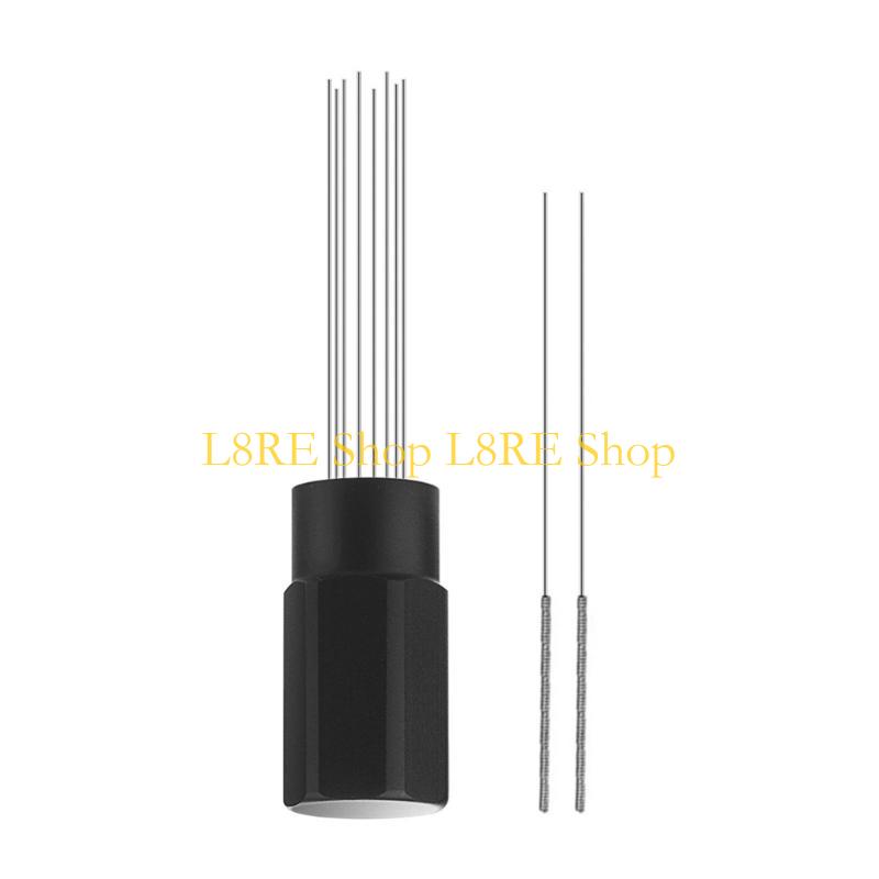 L8RE Espresso Tool Metal Espresso Coffee Stirrer Heavy Duty Espresso Distribution Tool Stainless Steel Coffee Tool Ground