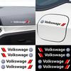 For Volkswagen 4Pc Car Door Anti Scratch Auto Door Handle Protector Decals Wiper Stickers For Volkswagen VW Golf 4 7 MK3 4 7 Tou