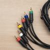 Black RGB Cable GB+Sync RCA Composite Cable Component Cable RGBS Cable  for NEC XM