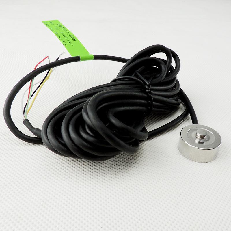 Shunqiang Miniature Compression Pressure Sensor, High-Precision 50kg Ring-Shaped Weighing & Clamping Force Test.