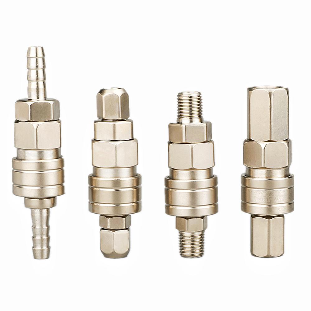 Pneumatic Fitting C Type Self-locking Quick Coupling Connector Coupler For Air Compressor SP PP SM PM SH PH SF PF 10 20 30 40