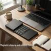Tri-Fold Bluetooth Keyboard with Touchscreen for iPad & Laptop Business Use - Portable & Rechargeable.