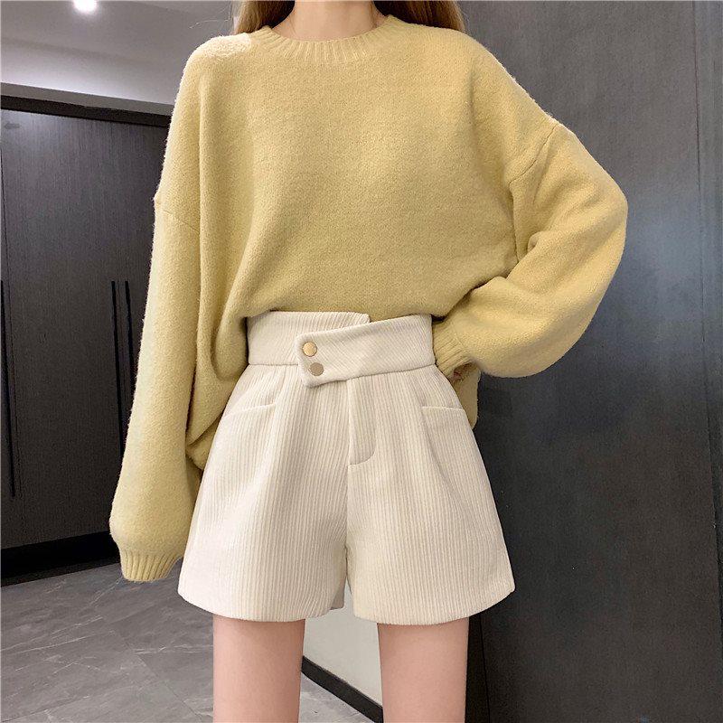 

Influencer s High-Waist Bootcut Pants: Women s Autumn/Winter 2025 Loose Wide-Leg Style L