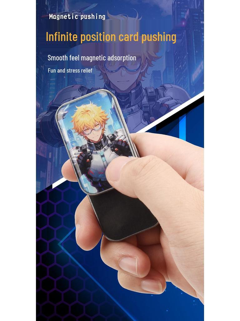 Aluminum EDC Push Card Fidget Toy