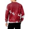 Men's Round Neck Fleece-Lined Thick Warm Sweatshirt