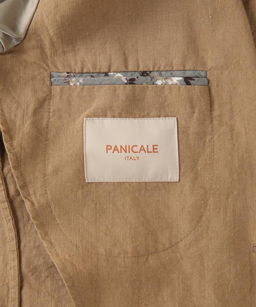 Panicale Beige Signature Linen Jacket