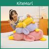 Cartoon Pink Puffed White Duck Plush Toy With Soft Pp Cotton For Kids Bedroom Decor
