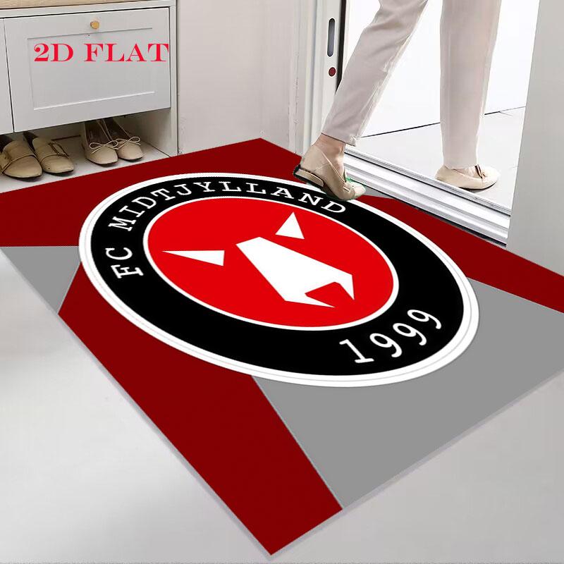 FC Midtjylland Carpet Rug for Living Room Bedroom Home Sofa Decoration,Kids Play Nonslip Floor Mat