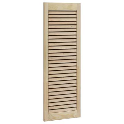 Natural Wardrobe Door 110 X 2.1 X 39.5 Cm Solid Pine Wood