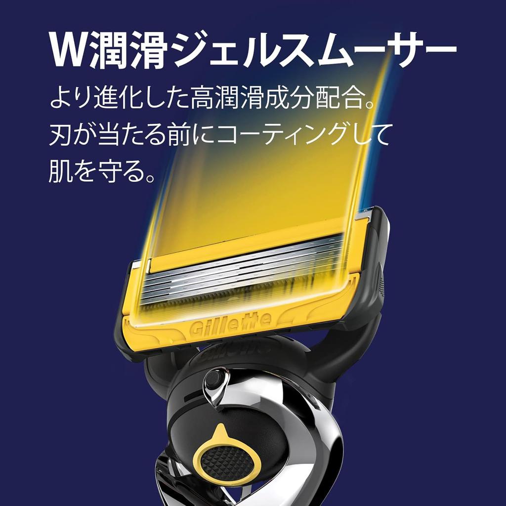 Gillette ProShield Manual Holder 5 Replacement Blades Combo 4 Replacement Blades pack is the old + + (Combo model)