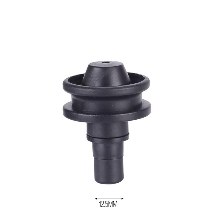 12.5mm Muscle Relaxer Fascia Gun Head: Metal & ABS PP Home Fitness Massage Stick Accessory.