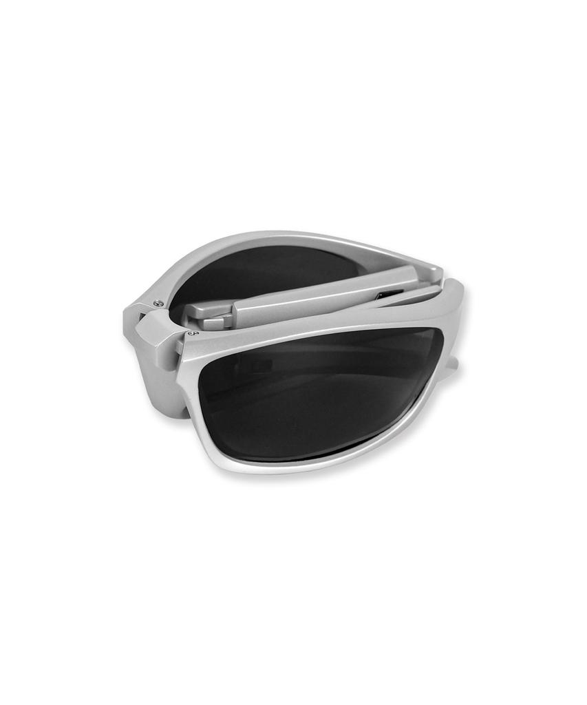 Diadeosaengchyueoli Vantage Polarized Fold Sunglasses (Silver)