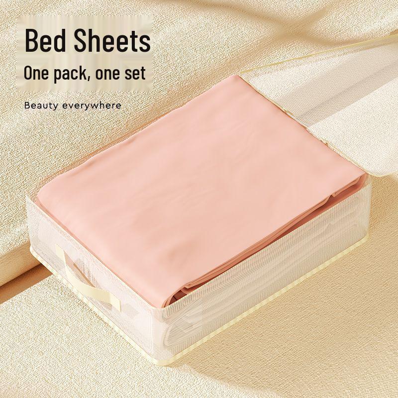 

Four-Piece Home Storage Set: Wardrobe, Top Cabinet, Seasonal Clothing Organizer, Compartmentalized Drawer Bags 40 x 30 x 12 cm