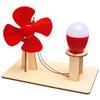 Diy Wind Generator Model Kids Science Toy Stem Technologia Gadget Wooden Physics Kit Educational Learning Toy For Children