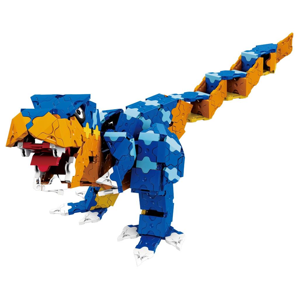 Yoshiritsu LaQ Dinosaur World Dino Kingdom Plastic Container pieces 8 SP L009425 Ver. (980 + pieces) [New Specifications]