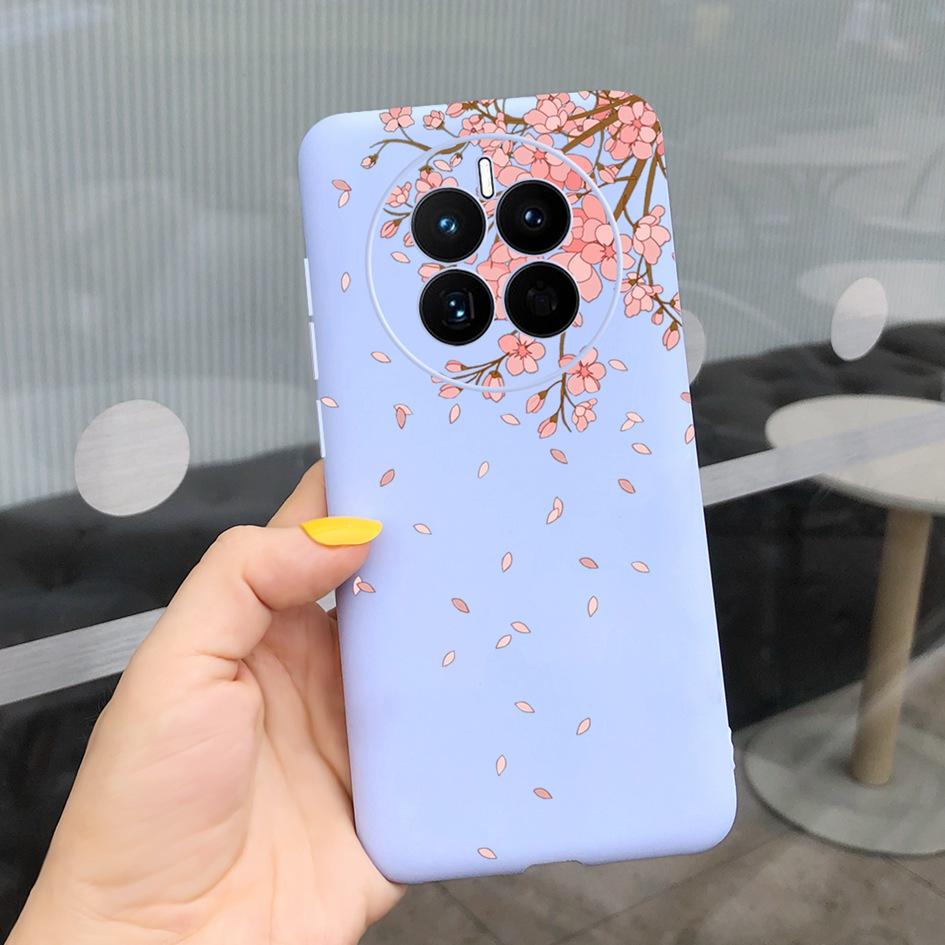 For Huawei Mate 50 Pro Case 2022 Cute Cartoon Cat Painted Soft TPU Protective Cover For Huawei Mate50 Pro DCO-LX9 CET-LX9 Fundas