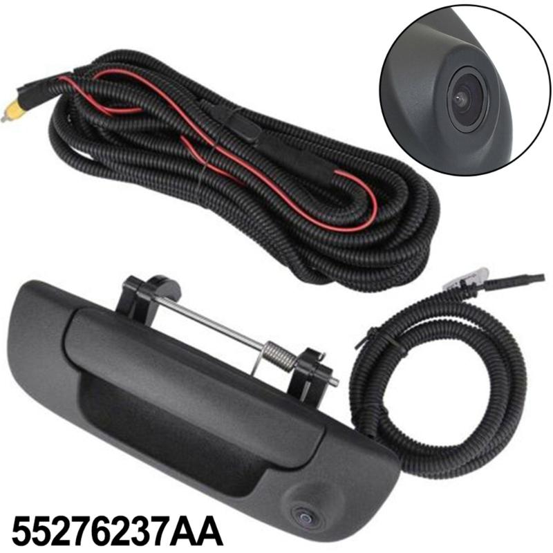 Trunk Tailgate Handle with Backup Rear View Camera for 1500 2500 3500 55276237AA
