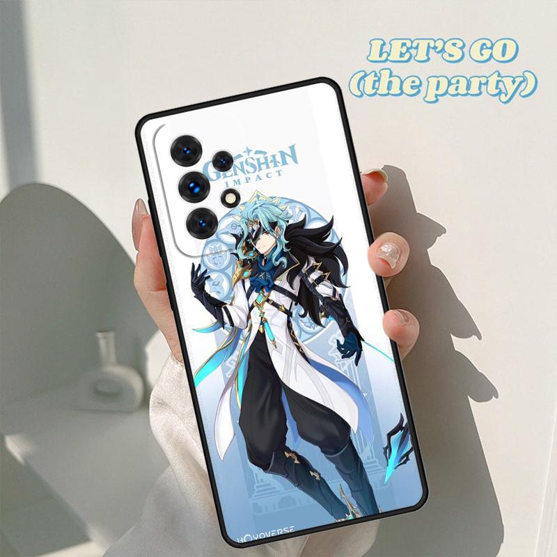 

Il Dottore Genshin Impact phone case For Samsung Galaxy A42 A31 A40 A51 A71 A32 A80 A91 A52 A72 A20e A21S A50 A70 A11 A12 Cover Samsung A22 4G
