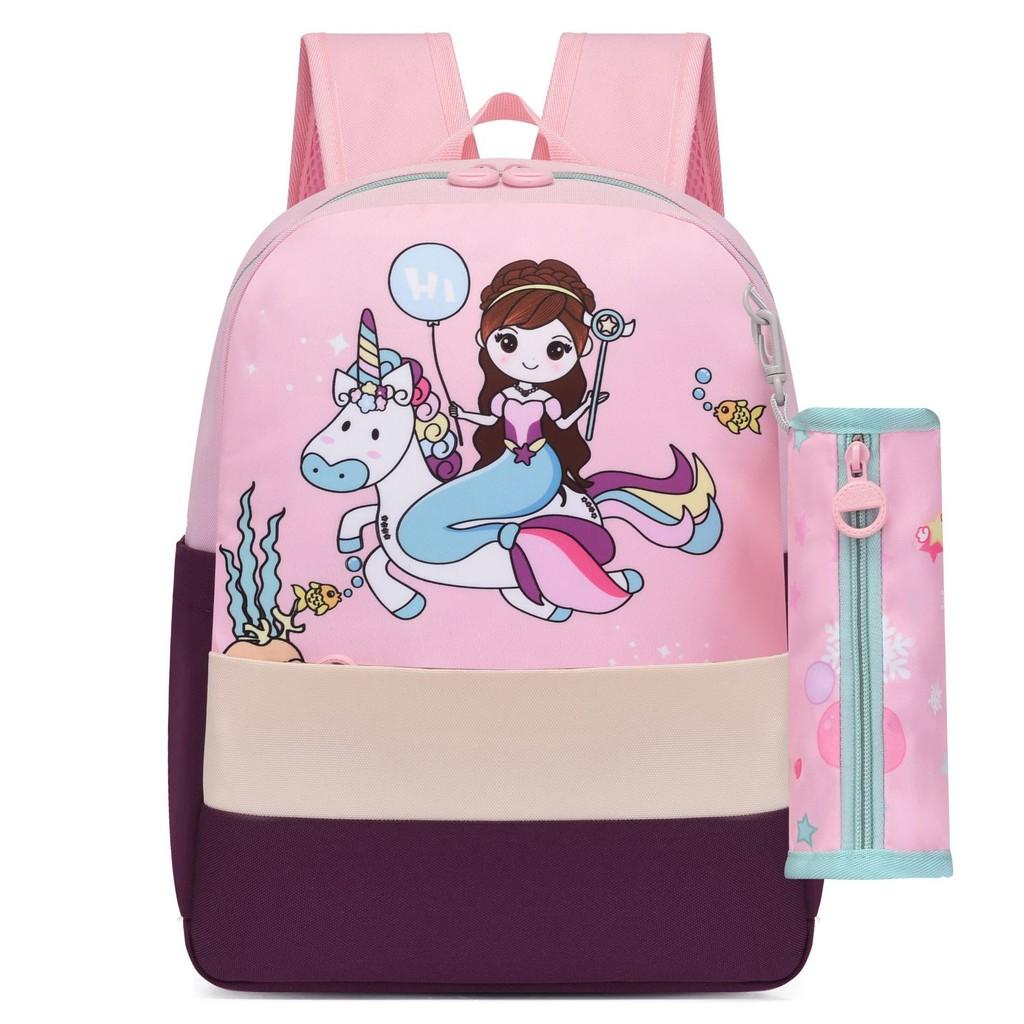 Fun And Cute Breathable Durable Canvas School Backpack For Boys And Girls