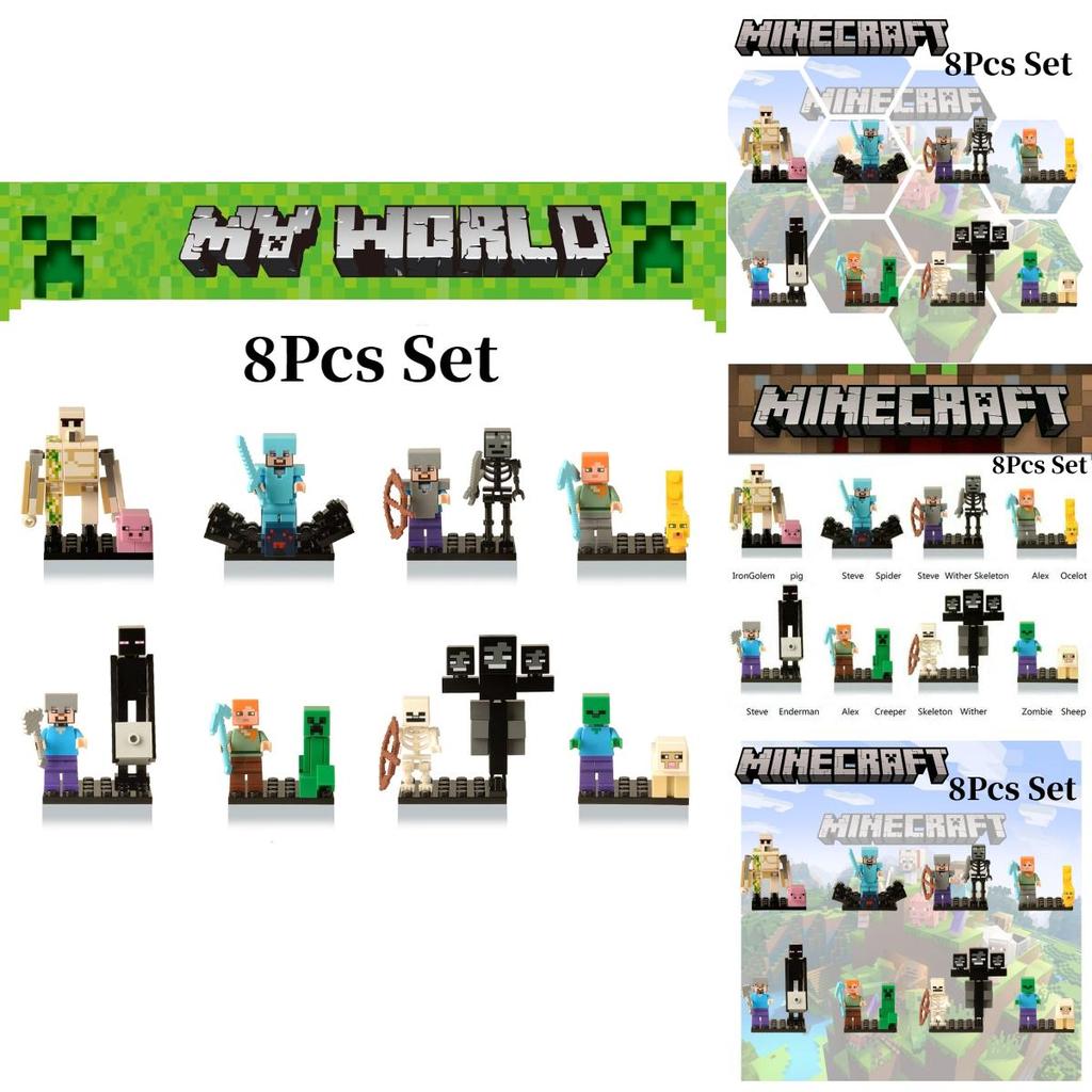 X0127 Building Blocks Toy Set For Children Educational Toy Bag With Assorted Scenes And Characters