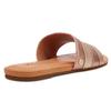 UGG Leather Comfortable Casual Flat Fashion Sandals Women sandals Light-Rose-Gold 1128645-PRGM