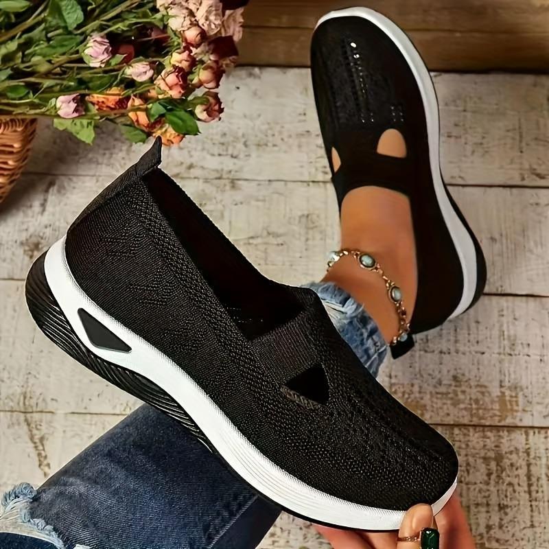 Women's Shoes Spring 2025 Breathable Comfortable Single Shoes