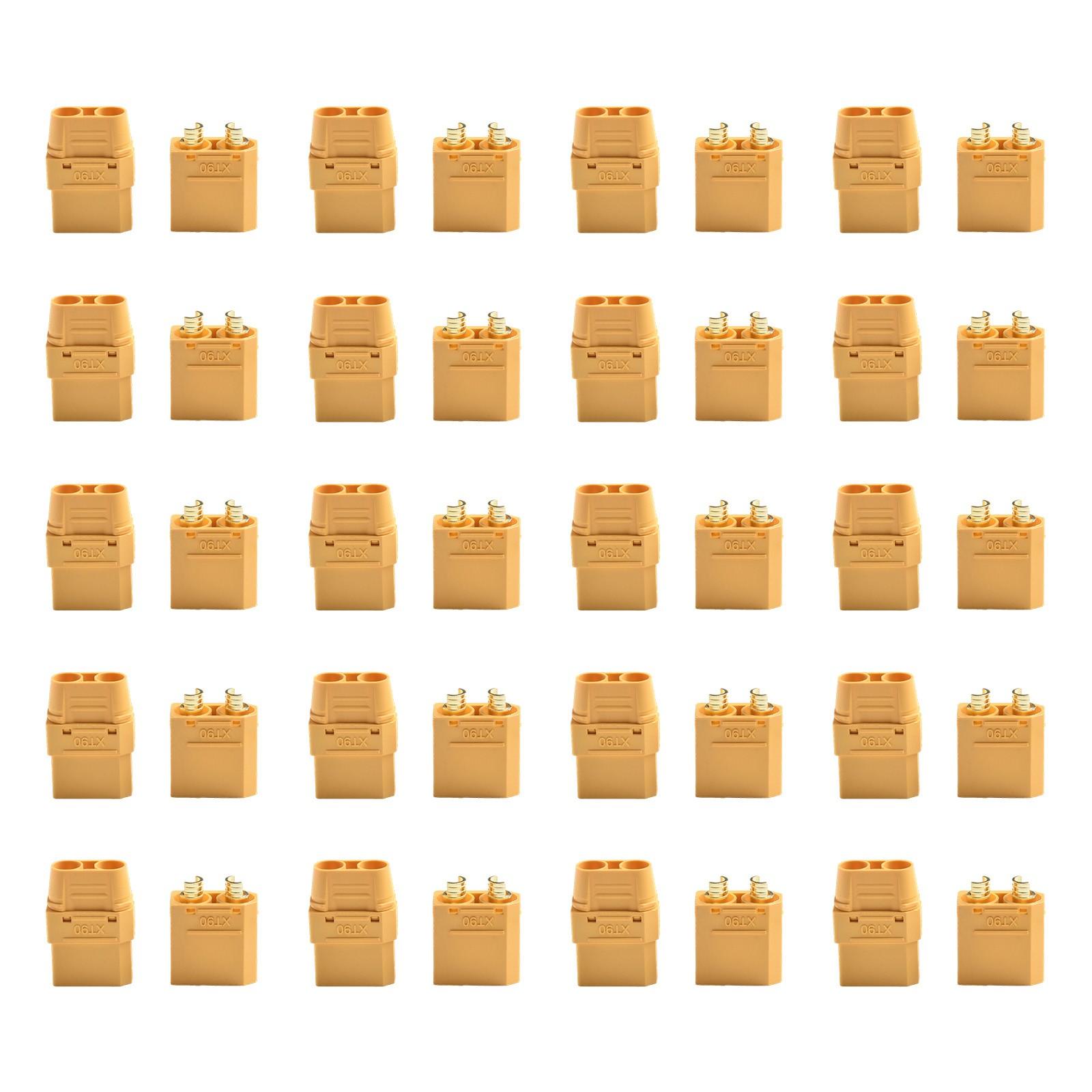 

20PCS XT90 Connectors for RC High Performance 90A Power Connection