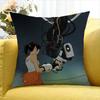 1Pc Portal 2 Game World Various Sizes Square Pillow Case For Car Home Bedchamber Decor