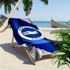 Brighton Print Beach Towel, Large Soft Quick Dry Towel for Beach Camping Swimming