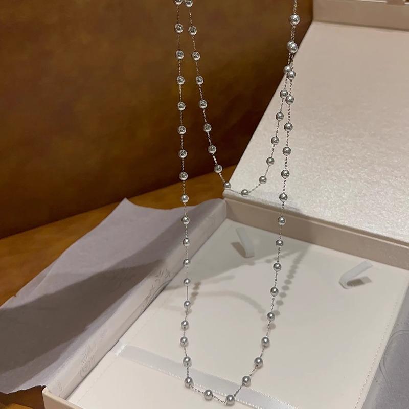 Star-shaped Pearl Sweater Chain - Elegant Commuting Multi-purpose Layered Collar Chain - New Style Accessory for Various Occasions