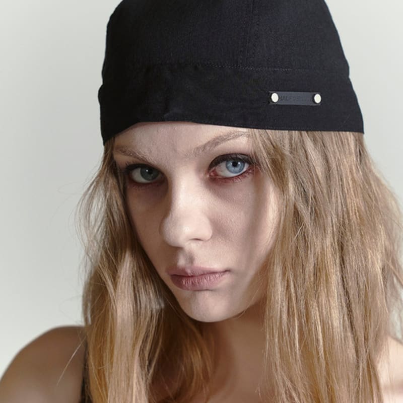 HALF DEVIL US LOW SKULL CAP_BLACK