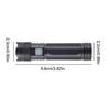 Rechargeable 365nm UV Flashlight Purple Torch Mini Ultraviolet Handheld Torch Jade Money Detector Pet Urine Stains Detector