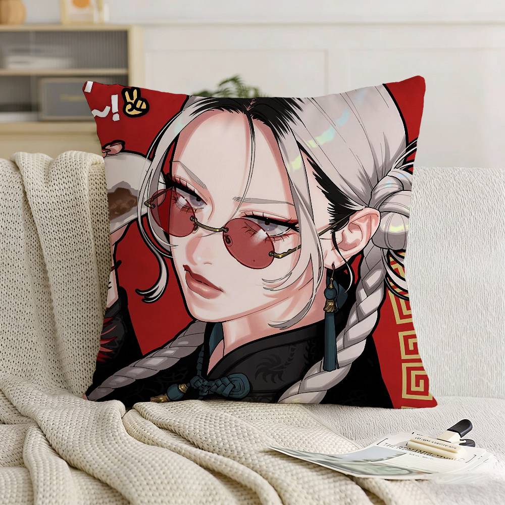 G-Gokurakugai T-Tao Pillow Case for Sofa Living Room Home office Decor Protective Cover