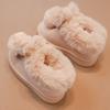 Girls' Snow-resistant Snow Boots Large Cotton Warm Short Boots Plus Velvet and Thick Cotton Boots