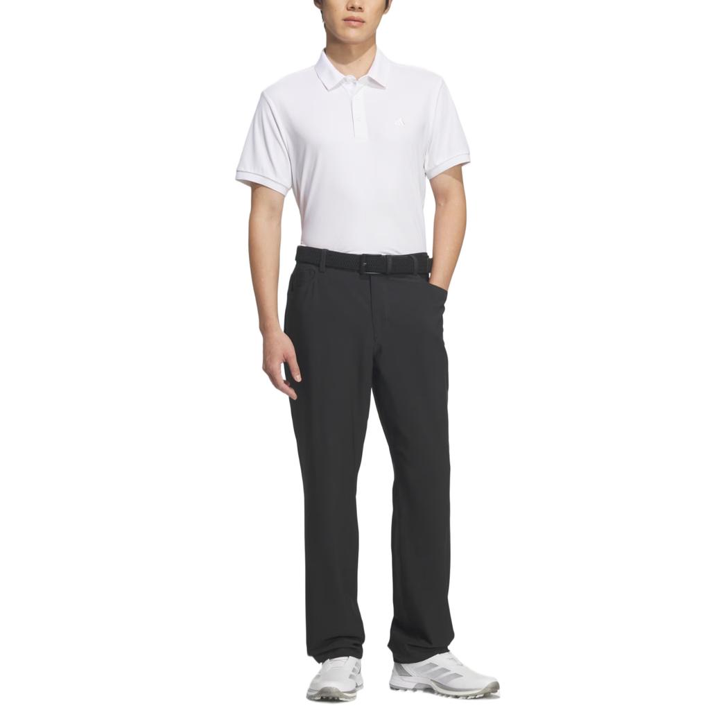 Adidas Moisture Wicking Solid Color Polo Shirt Men tops JZ4308