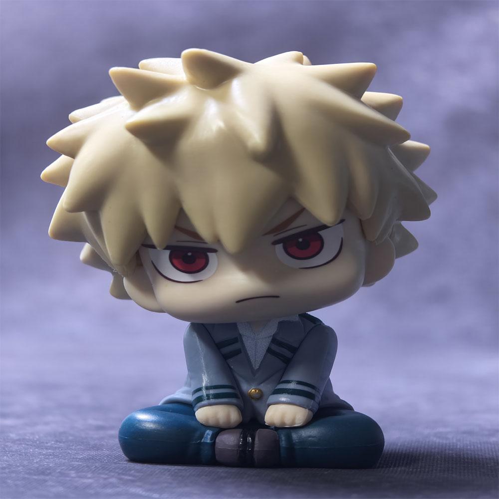 New Anime Model My Hero Academia Midoriya Izuku Bakugou Katsuki Shouto Todoroki Model Ornaments Model PVC Toy For Kids Gifts