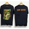 Retro The Cramps 1990 Stay Sick T-shirt Tour T-shirt Suitable for Fans, Unisex Style, Suitable for All Seasons