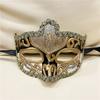 Party Cosplay Props Glitter Mask Plastic Venice Mask Simple Halloween Masks  Photo Prop