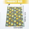 Food Safe Bees Wax Bread Container with Elastic Band Reusable Cotton Linen Bag For Homemade Sourdough Preservation