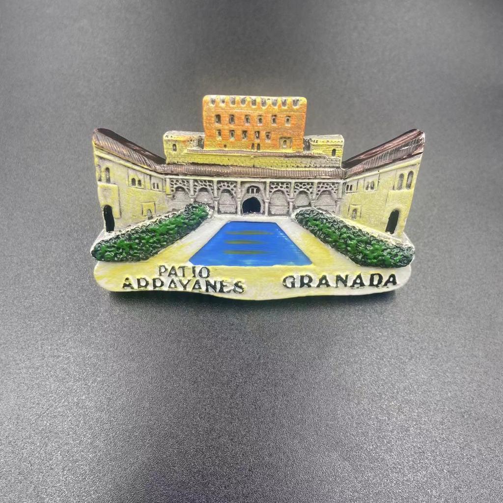 Scenic Building Souvenir Magnets: Cultural Craft Decorations & Collectible Gifts