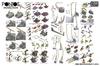 PONTOS MODEL 1/200 Scale Japanese Navy Battleship Yamato 1945 Detail Up Set for Plastic Models (Part Number 23011F1)