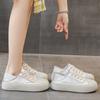 Fashion Increases Height With Ties Sporty Woman Woven Sneakers 41 Size Shoes 48 Size Sport Shuse Luxe Funny Snekaers Due To Ternis